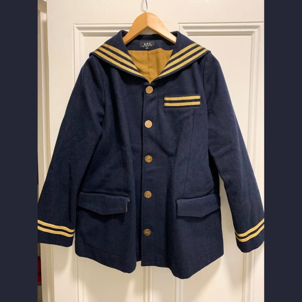 APC Sailor Wool Coat